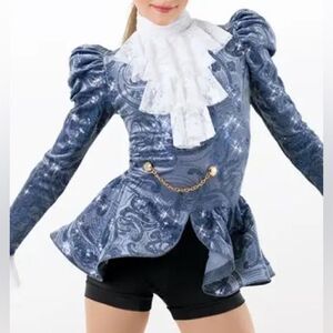 Weissman dance costume blue velvet Purple Rain
9938 ringmaster prince MA adult